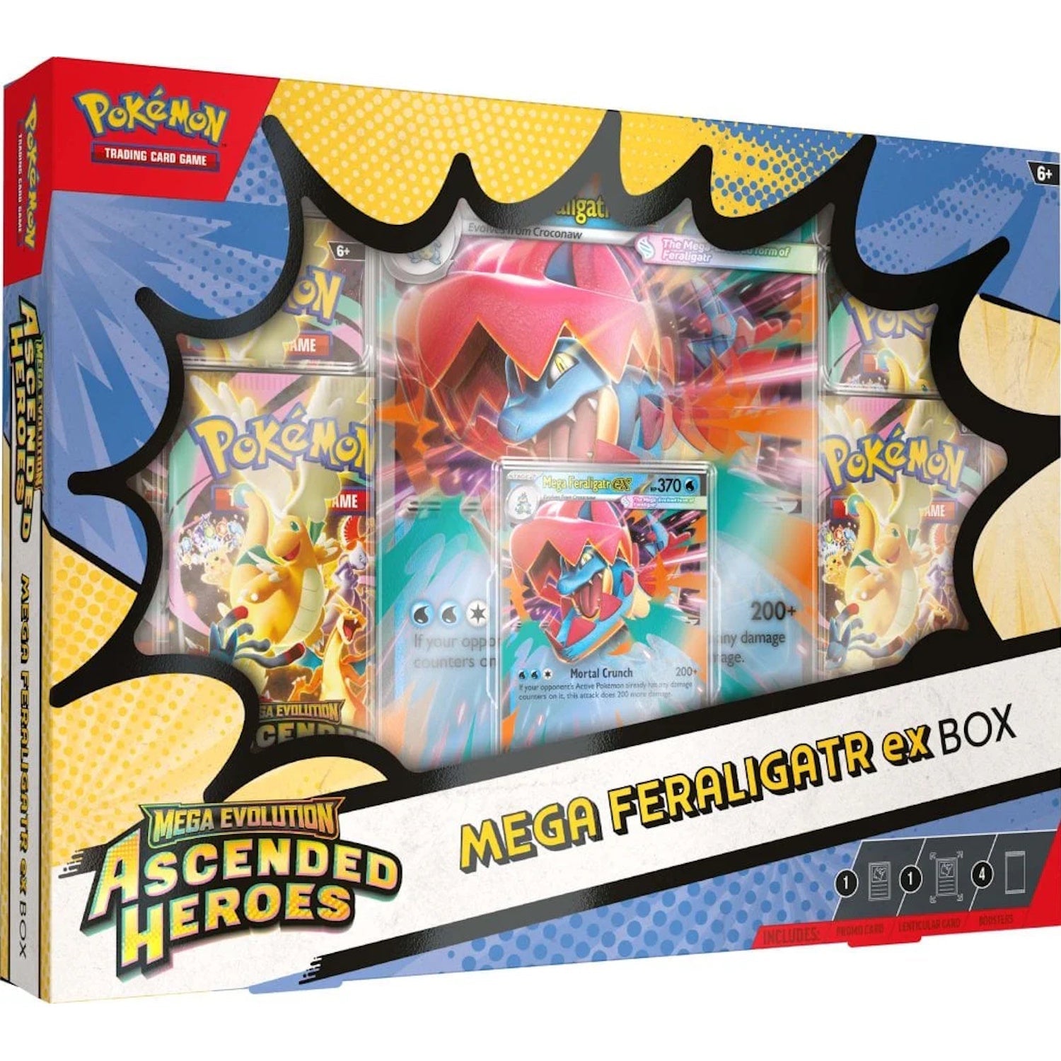 Image of Mega Evolution - Ascended Heroes MEGA EX BOX (WAVE 2) (PREORDER) (LIMIT 2 PER) (MID JUNE))