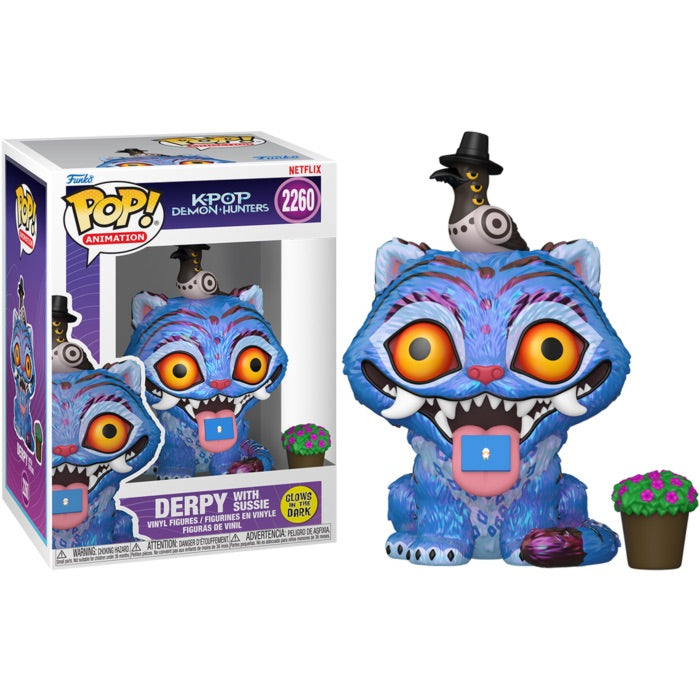 Image of Derpy with Sussie Pop! Animation K-pop Demon Hunters #2260