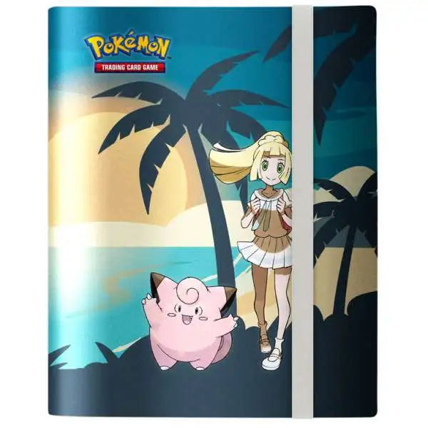 Image of Pokemon LILLIE & CLEFAIRY 9 Pocket Pro Portfolio