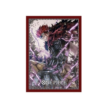 Image of Bandai: 70ct Card Sleeves - One Piece Card Game - Card Sleeves Set 9 - Eustass Kidd
