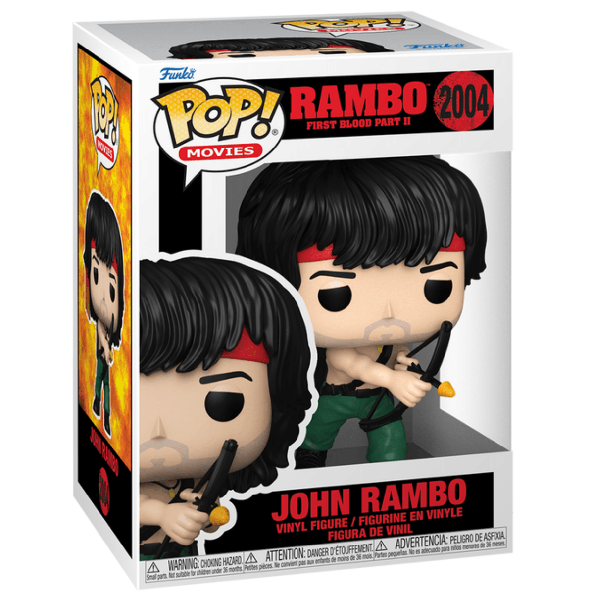 Image of Funko Pop! Rambo First Blood Part 2: John Rambo with bow #2004