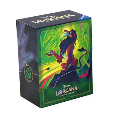 Disney Lorcana Deck Box - Scar - Vengeful Lion