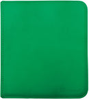 Green Pro Vivid 12 Pocket Zippered Binder