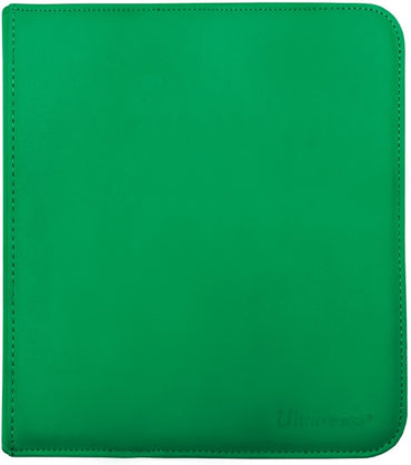 Green Pro Vivid 12 Pocket Zippered Binder
