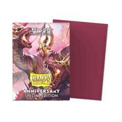 "RED GOLD" ANNIVERSARY SPECIAL EDITION MATTE DUAL Dragon Shield (STANDARD)