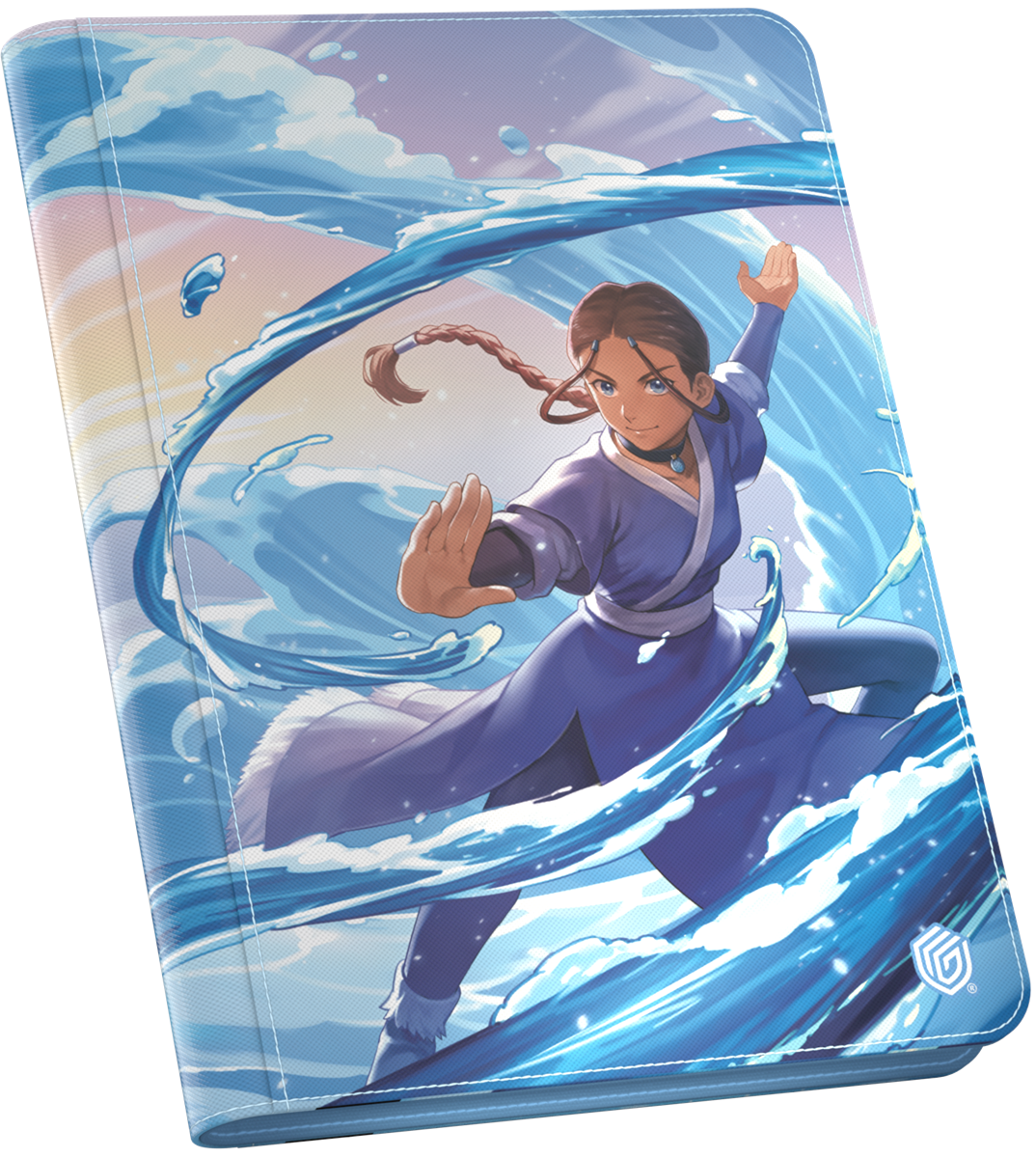 Image of The Last Airbender: Katara Blue - 18 Pocket (360) Xenoskin Zipfolio