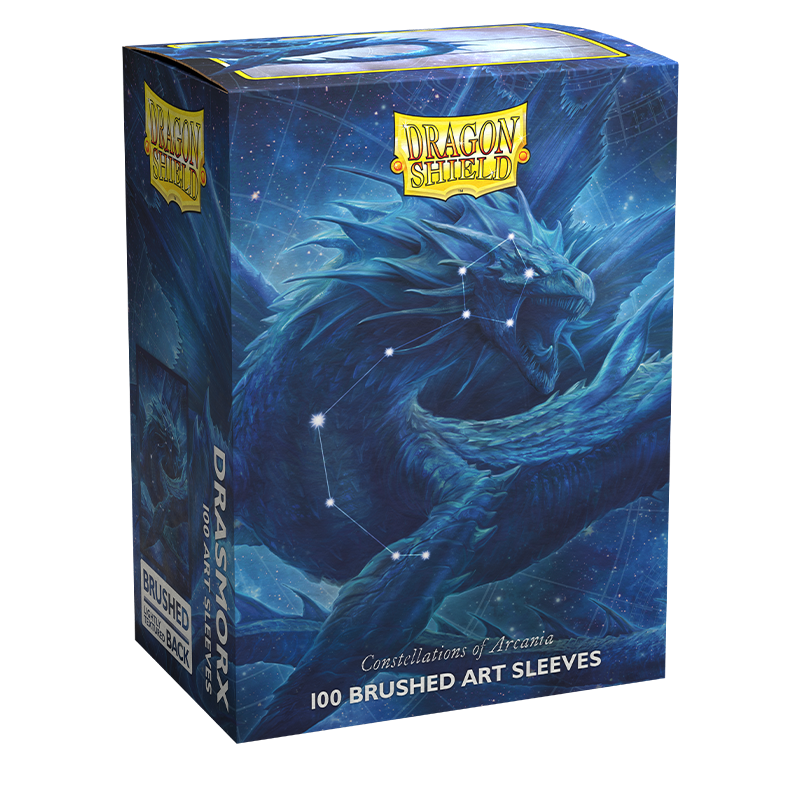 Image of Constellations Drasmorx Brushed Art Dragon Shield (STANDARD)