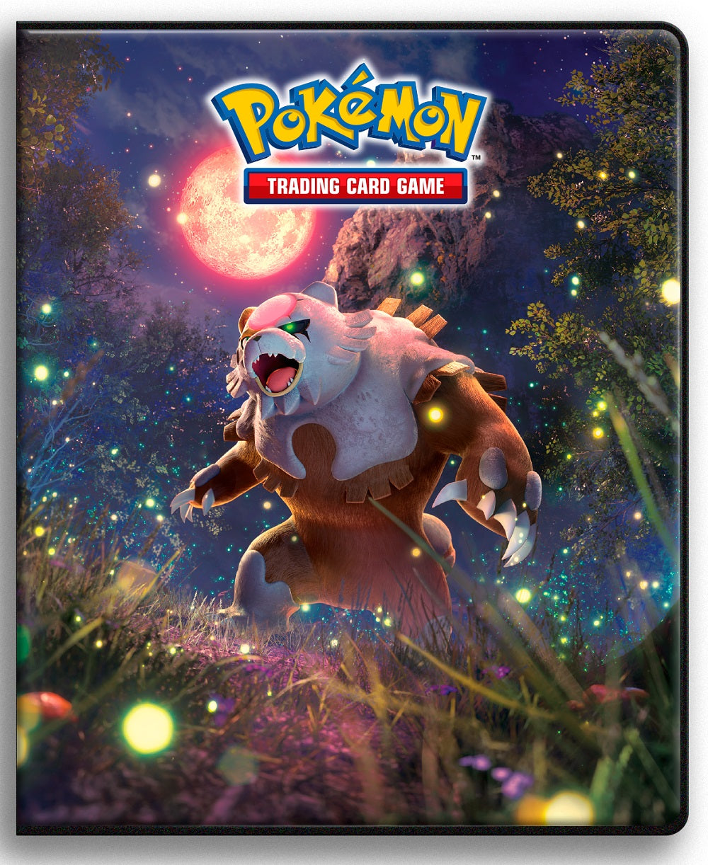 Image of 4-Pocket Binder - Ultra Pro - Bloodmoon Ursaluna & Poltergeis (Holds 80 and Oversized Cards)