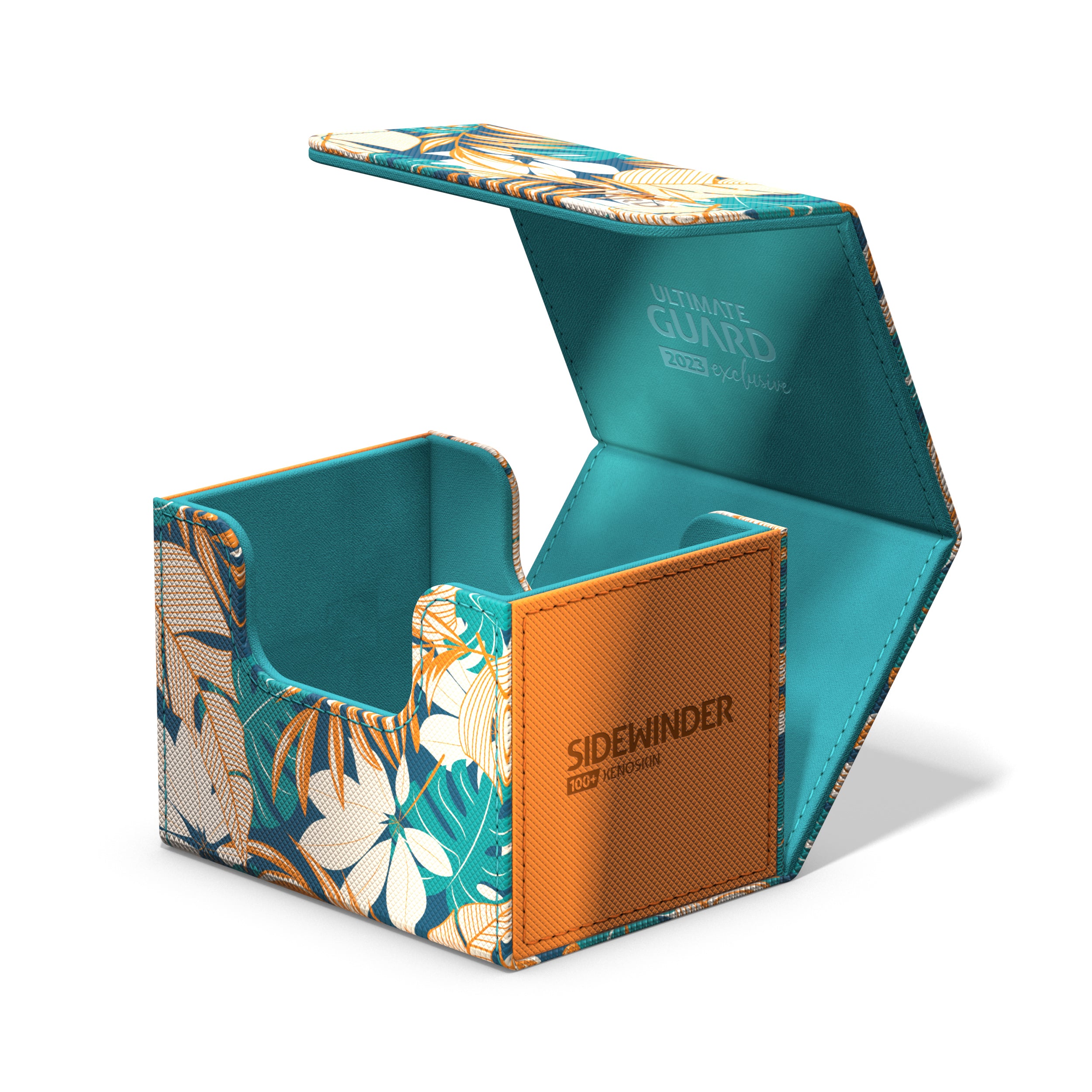 Image of Canary Orange (2023 Exclusive) 100+ Ultimate Guard Sidewinder Xenoskin Deckbox