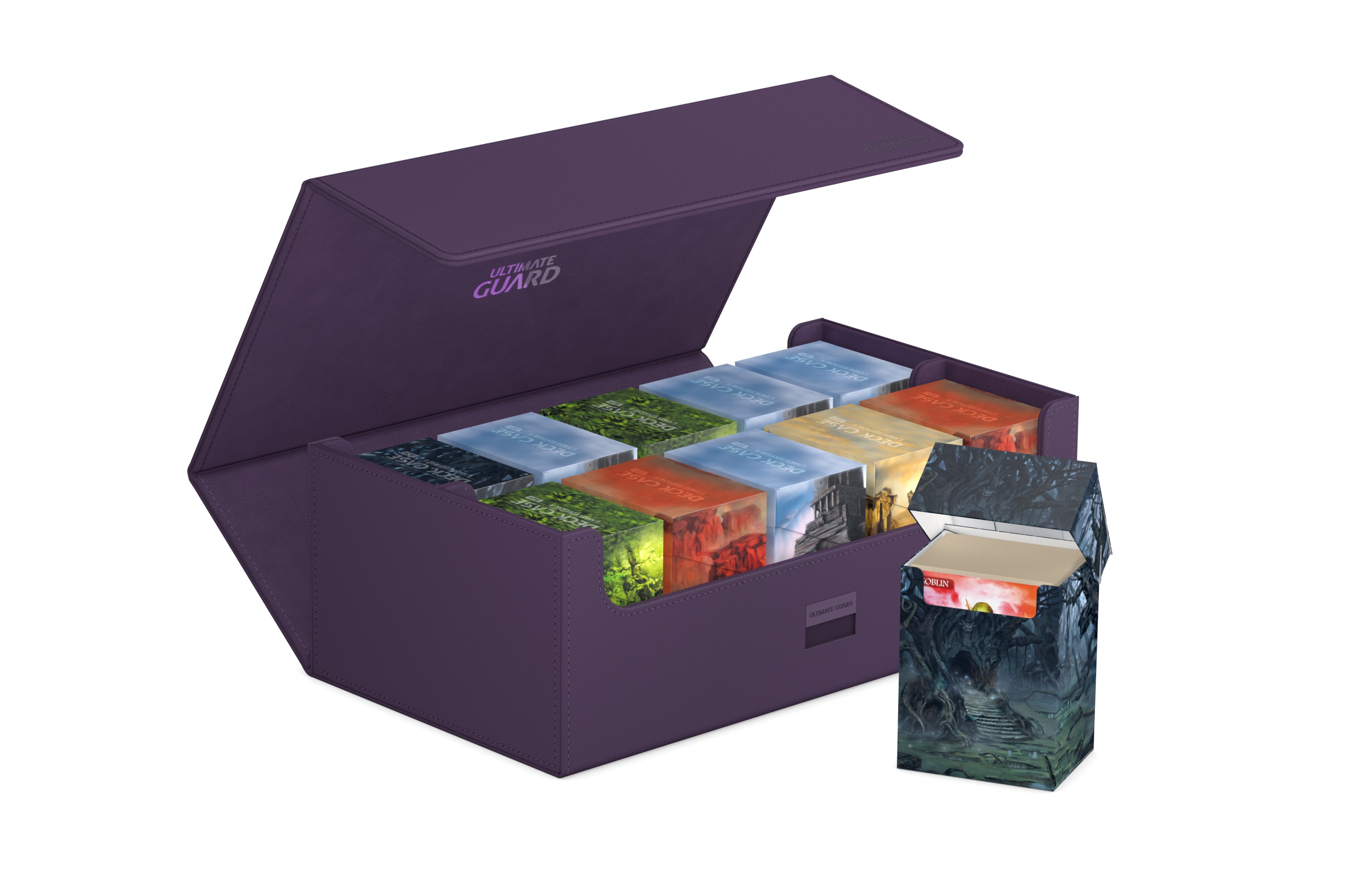 Image of Purple Mono Color  800+ Arkhive Ultimate Guard Deckbox