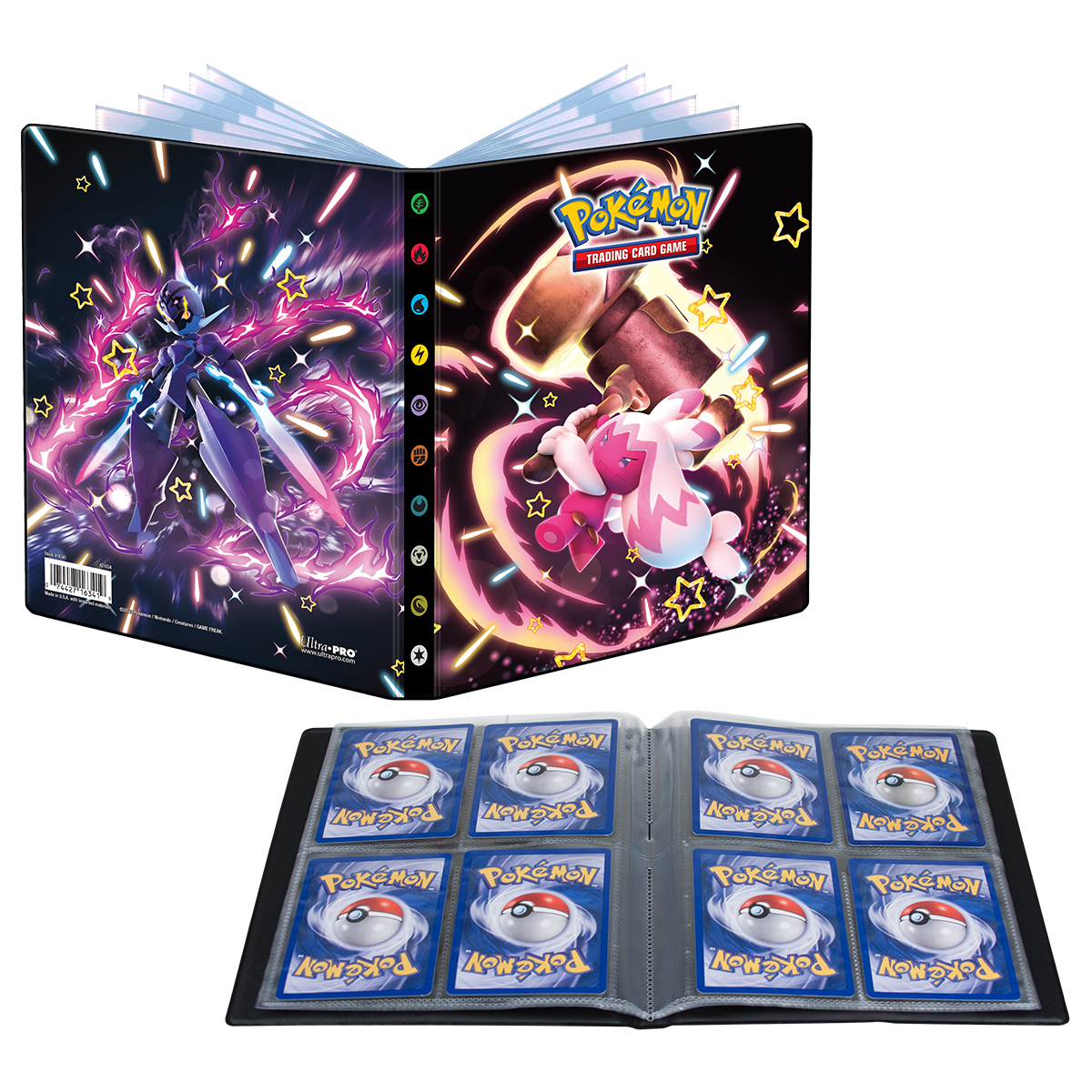 Image of Pokemon 4 Pocket Binder Paldean Fates - Holds Oversized Cards