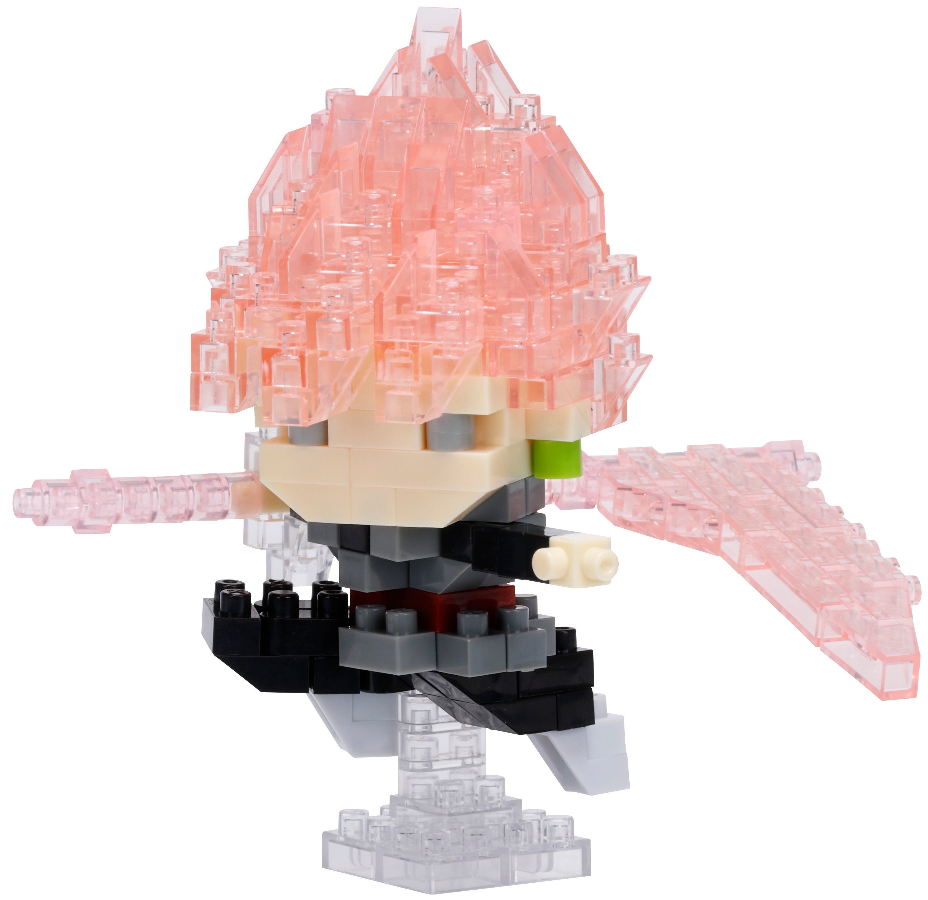 Image of NANOBLOCK DRAGON BALL- GOKU BLACK SUPER SAIYAN ROSE