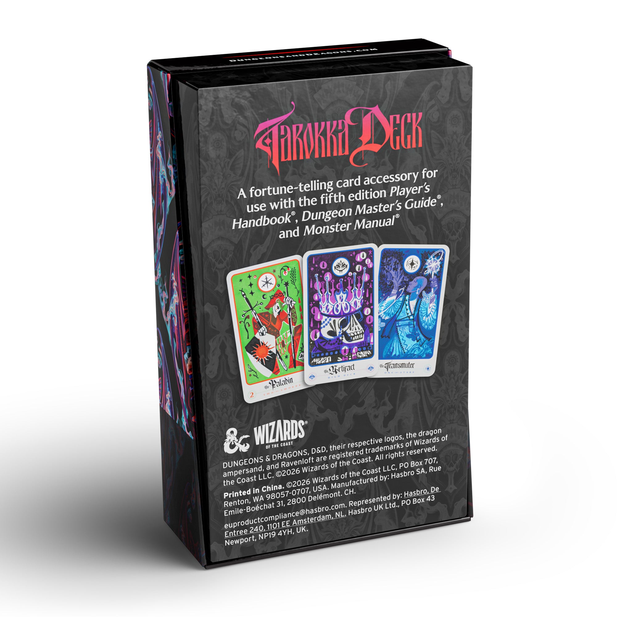 Image of Tarokka Deck - D&D 5th Edition Ravenloft The Horrors Within