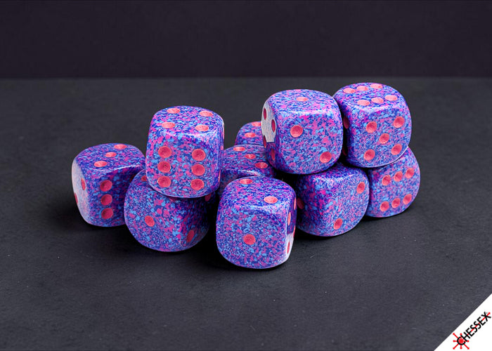 Image of SPECKLED Chessex - PURPLE PASSION - 12 Dice 16MM