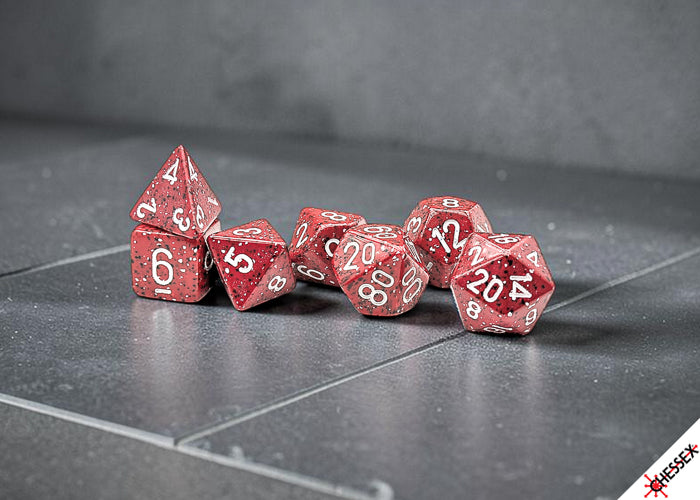 Image of Chessex Speckled - POLYHEDRAL LAVA STONE - 7 Dice