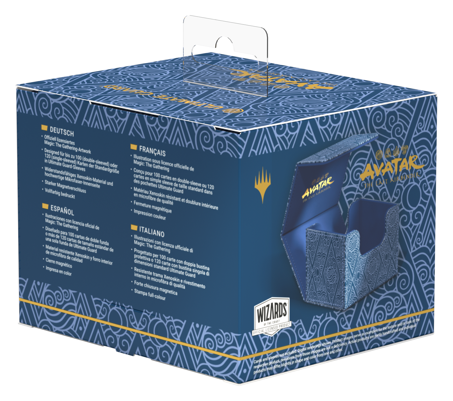 Image of AVATAR: THE LAST AIRBENDER - MANA SYMBOL BLUE SIDEWINDER 100+ XENOSKIN