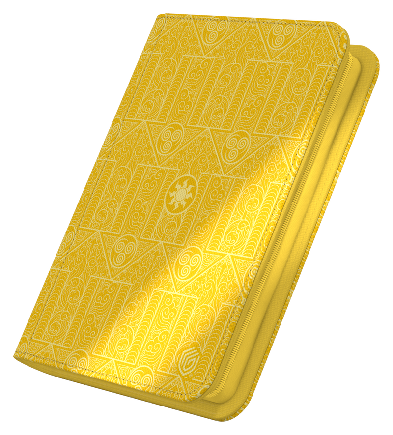 Yellow Xenoskin Zipfolio 4 Pocket - Avatar: The Last Airbender - Mana Symbol