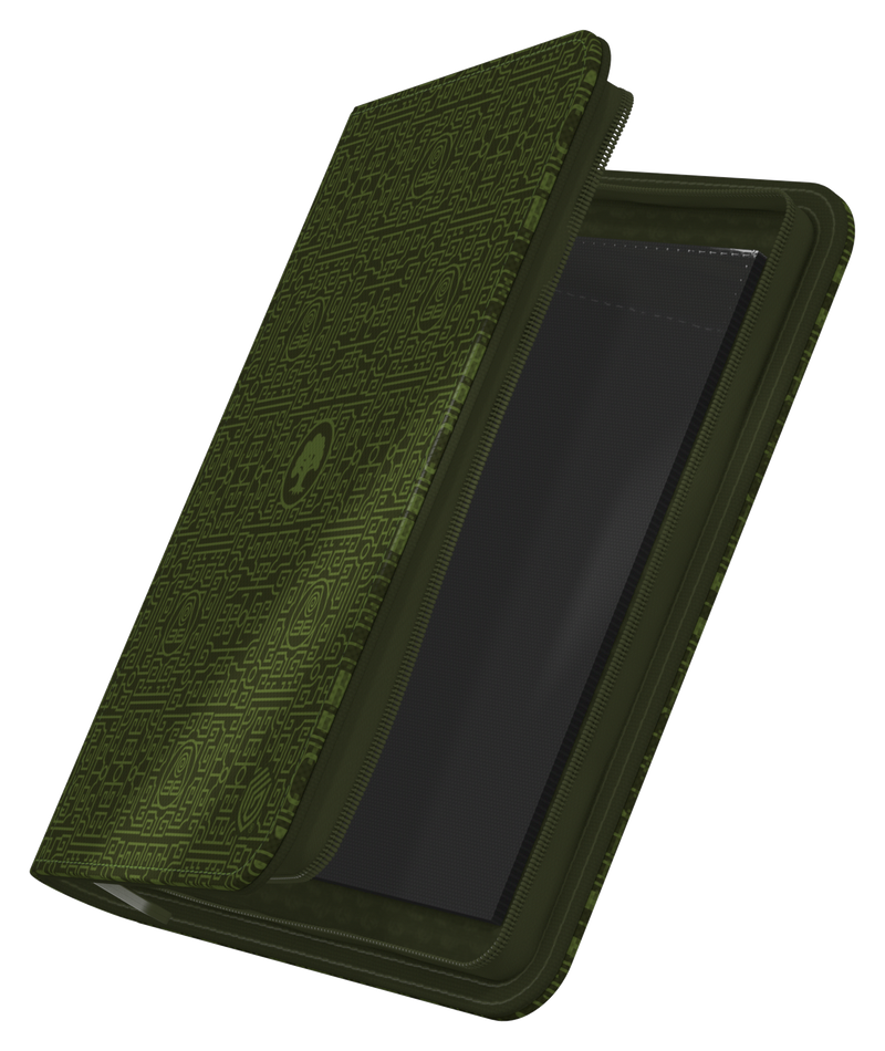 Green Xenoskin Zipfolio 4 Pocket - Avatar: The Last Airbender - Mana Symbol