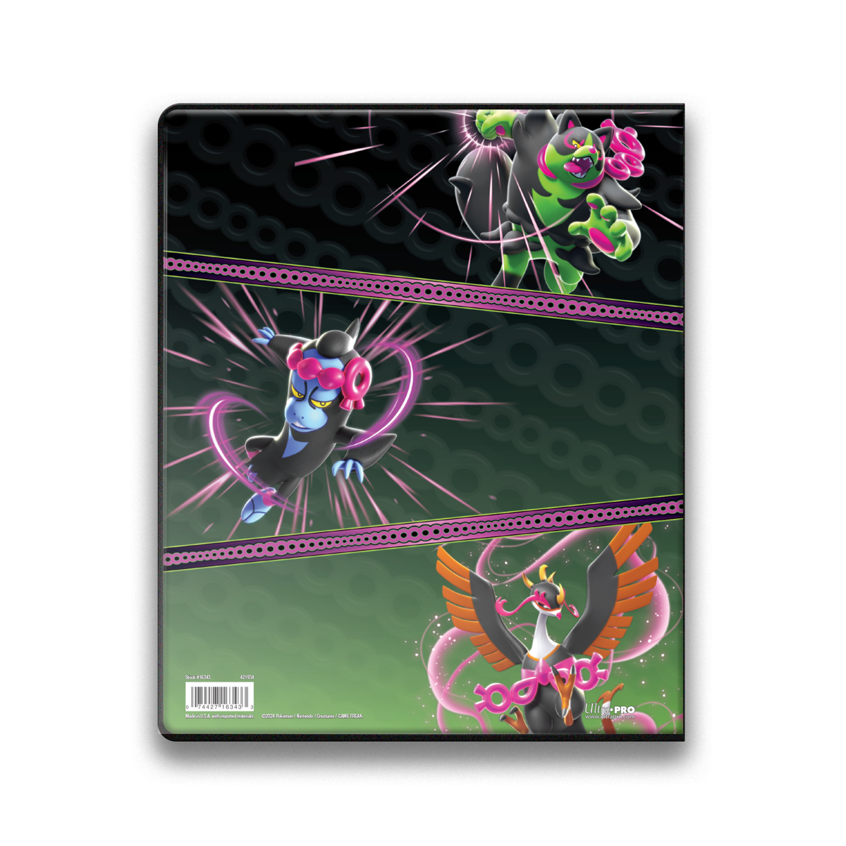 Image of Shrouded Fable 9 Pocket Pokemon Binder