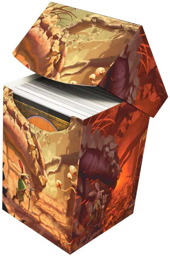 Image of BLOOMBURROW 100+ GREEN ULTRA PRO DECK BOX