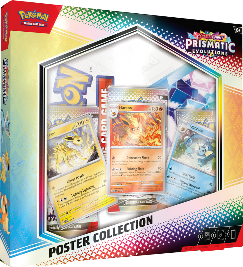 Prismatic Evolutions Poster Collection (Scarlet and Violet 8.5)