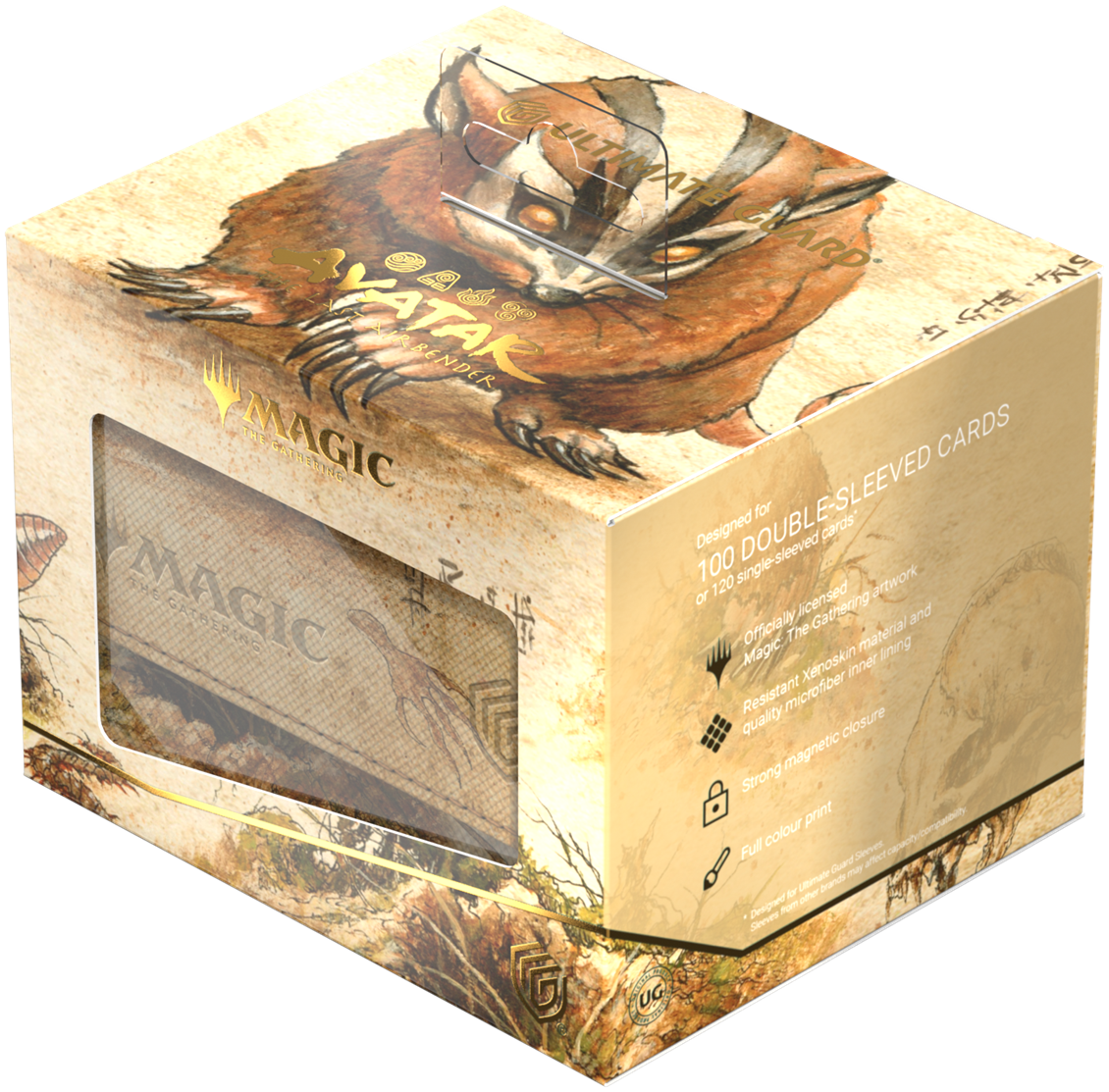 Image of AVATAR: THE LAST AIRBENDER - ULIMATE GUARD DECK CASE SIDEWINDER 100+ XENOSKIN