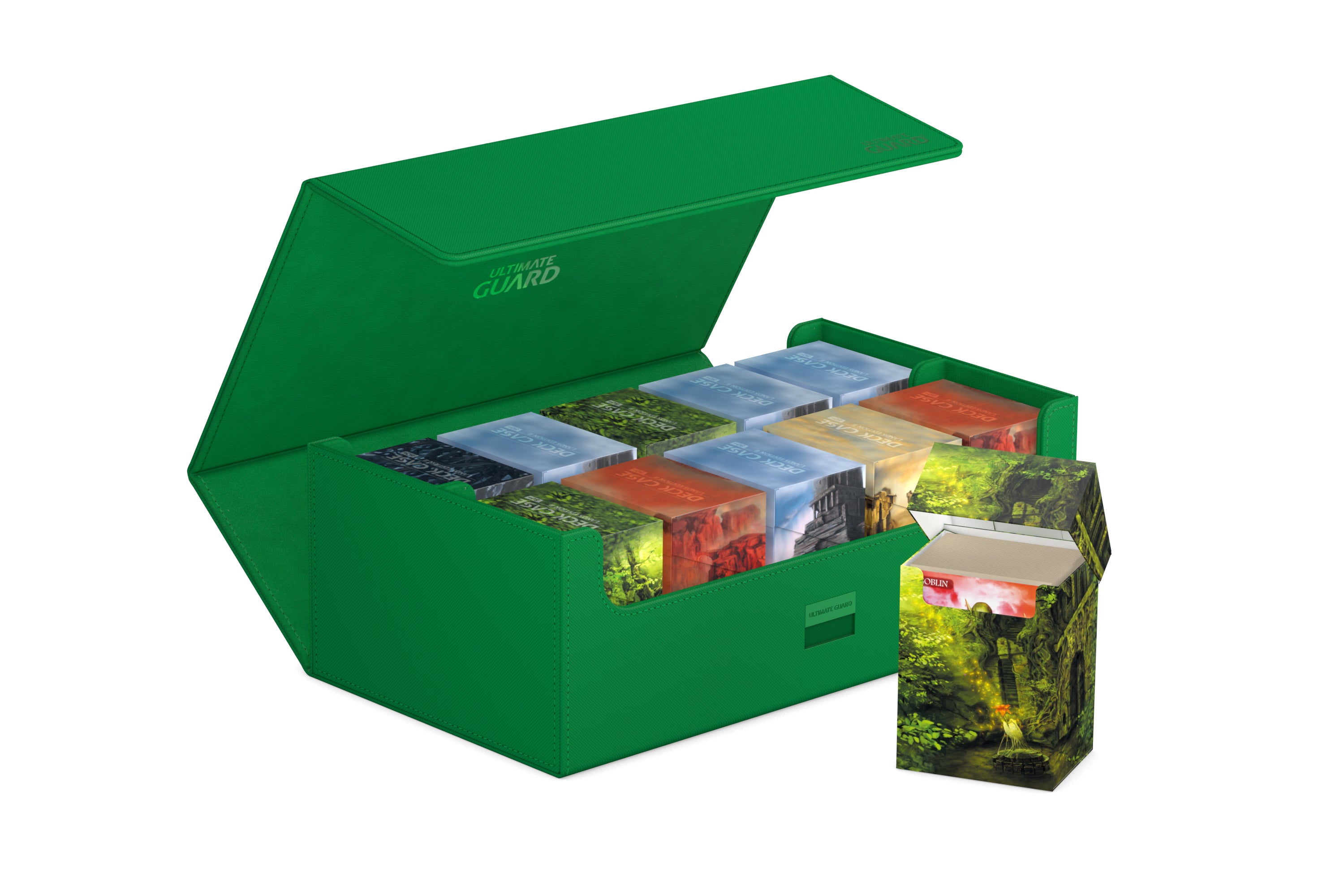 Image of Green Mono Color  800+ Arkhive Ultimate Guard Deckbox