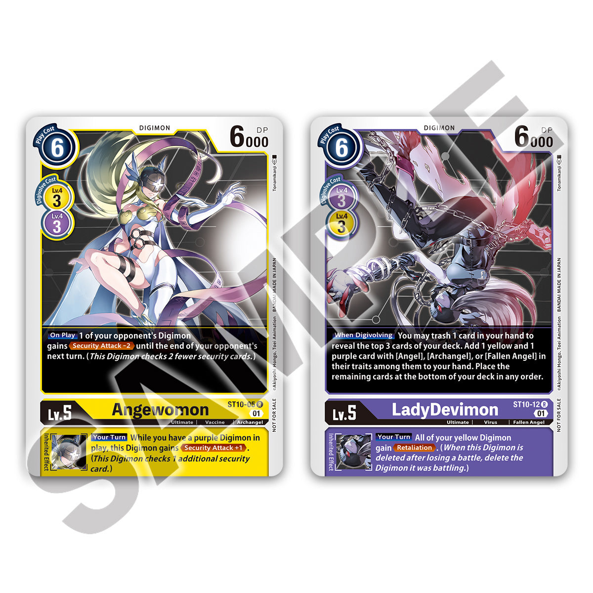 Image of DIGIMON TAMER GOODS SET ANGEWOMON/LADYDEVIMON
