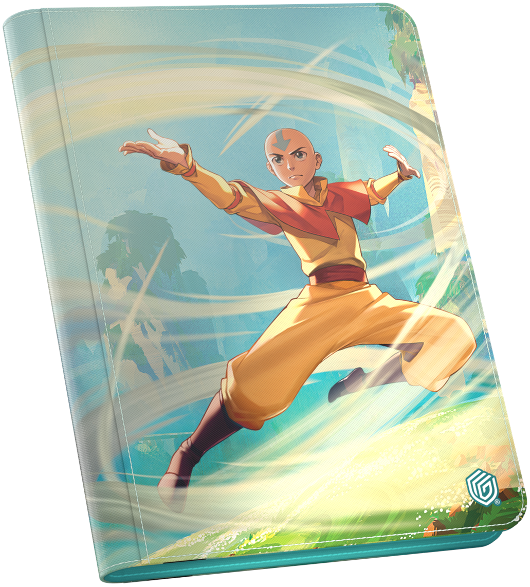 Image of The Last Airbender: Aang White - 18 Pocket (360) Xenoskin Zipfolio