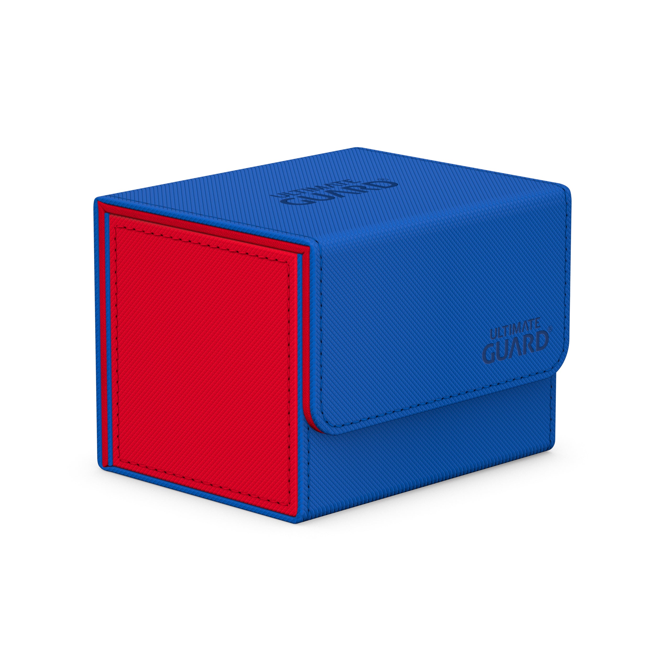 Image of Blue/Red (Synergy) 100+ Ultimate Guard Sidewinder Xenoskin Deckbox