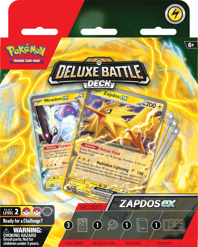 Image of Zapdos ex Deluxe Battle Deck
