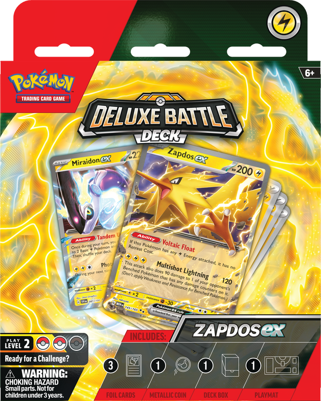 Zapdos ex Deluxe Battle Deck