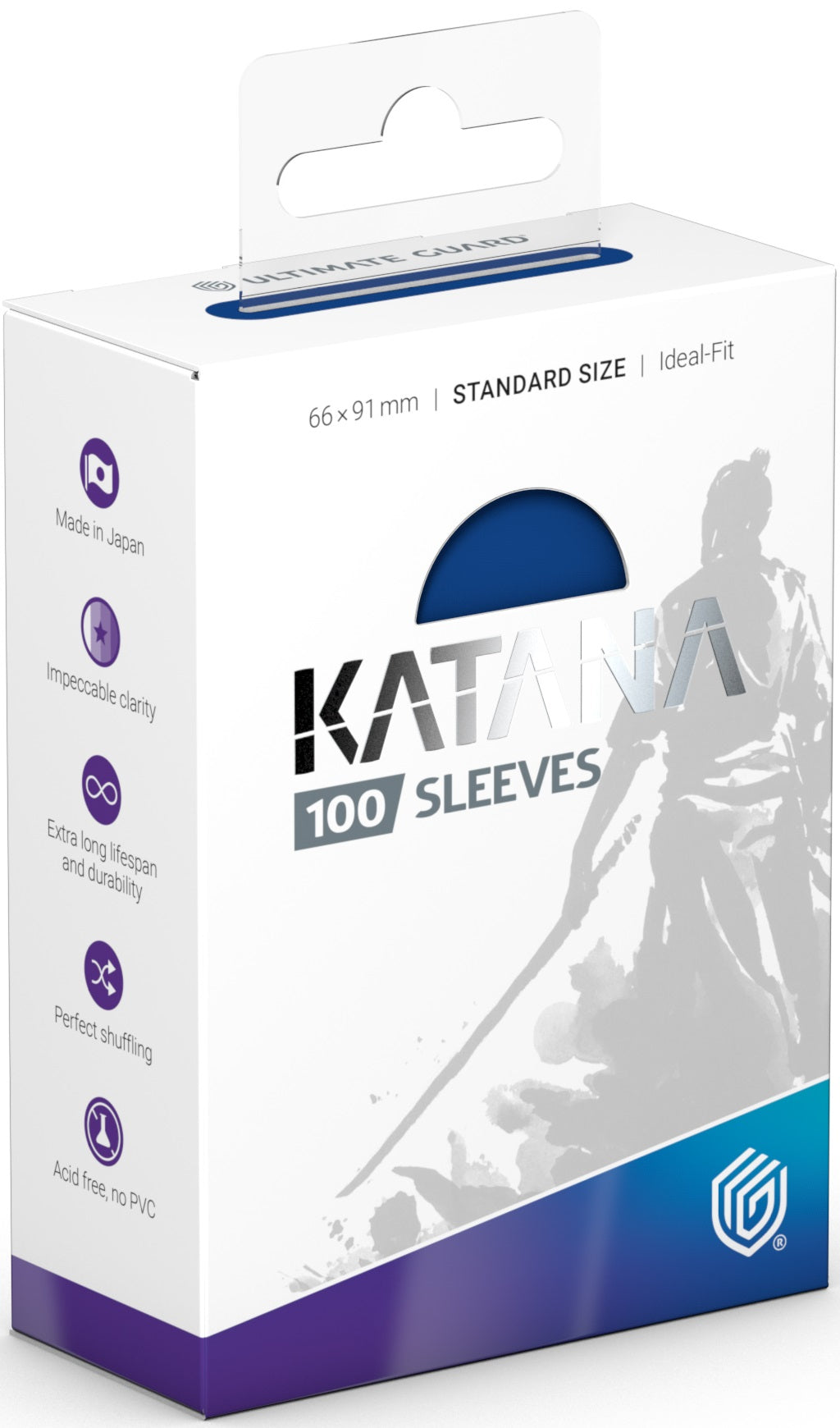 Image of Blue Bird Standard Size Card Sleeves - Ultimate Guard KATANA [100 ct]