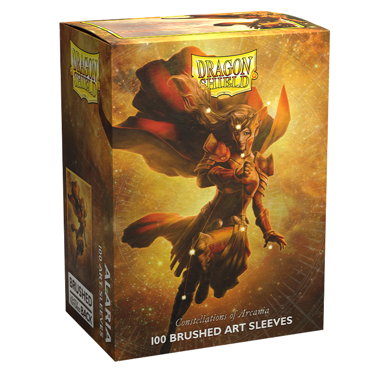 Image of Constellations Alaria Brushed Art Dragon Shield (STANDARD)