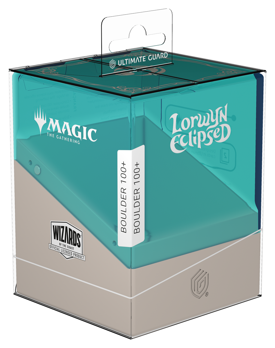 Image of LORWYN ECLIPSED BLUE/WHITE Ultimate Guard Boulder 100+ MTG Deck Box