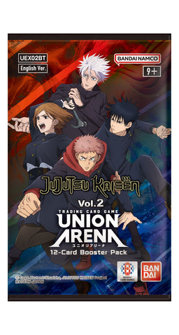 Union Arena - JuJuTsu Kaisen Vol 2.  Booster Pack