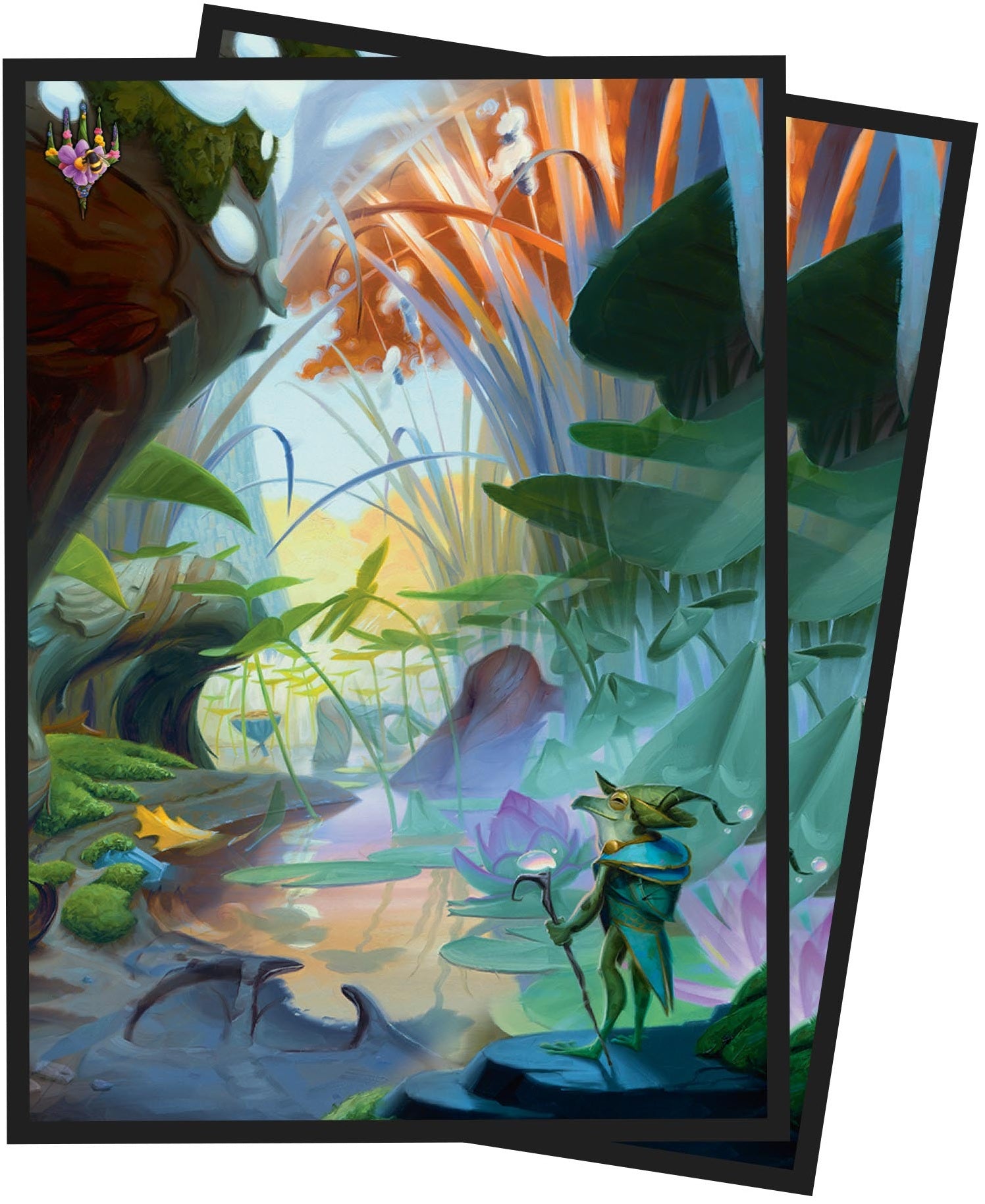 Image of Bloomburrow BLUE Ultra Pro Standard Matte Card Sleeves