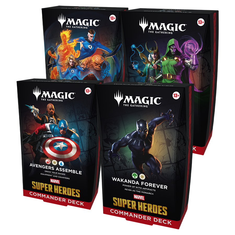Image of Marvel Super Heroes - COMMANDER DECK - MTG - (PRE-ORDER)