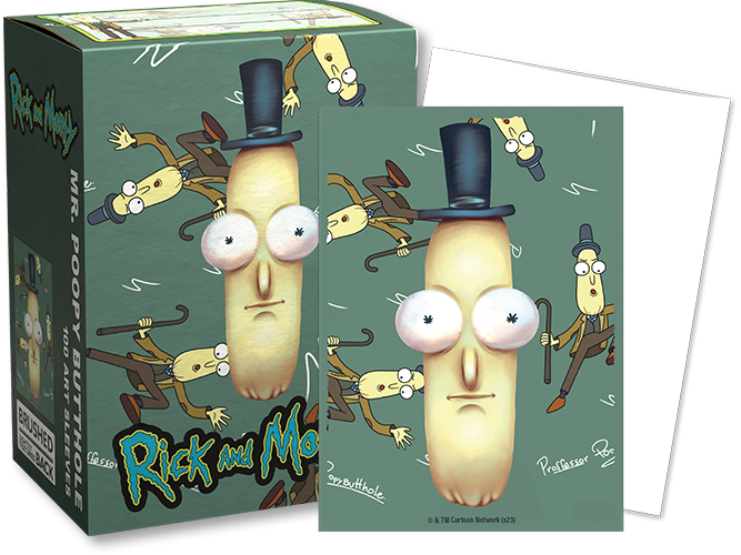 Image of Mr. Poopy Butthole Brushed Art Dragon Shield (STANDARD)