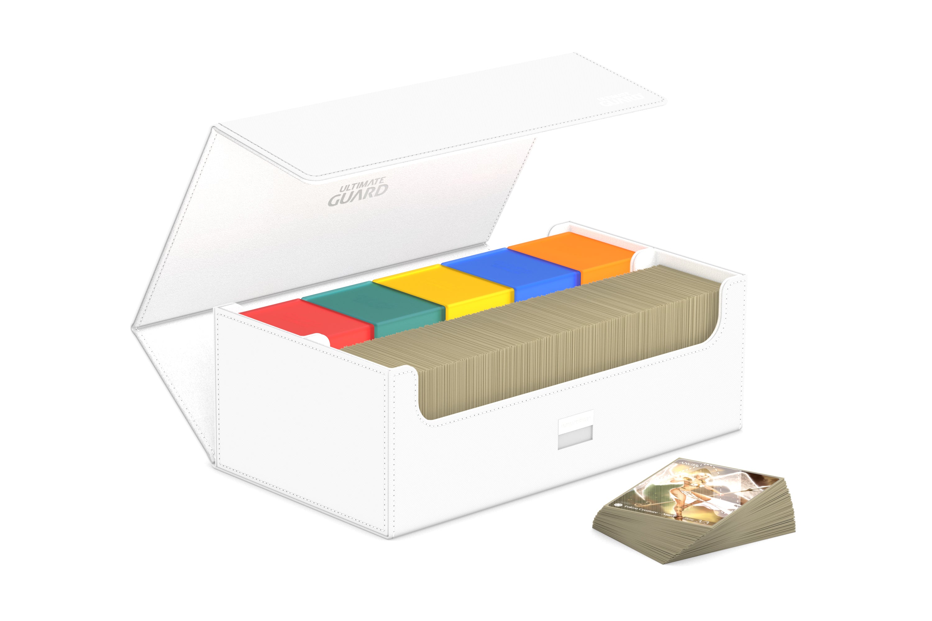 Image of White Mono Color  800+ Arkhive Ultimate Guard Deckbox