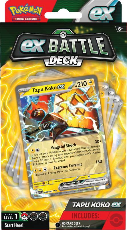 Image of Tapu Koko ex Battle Deck
