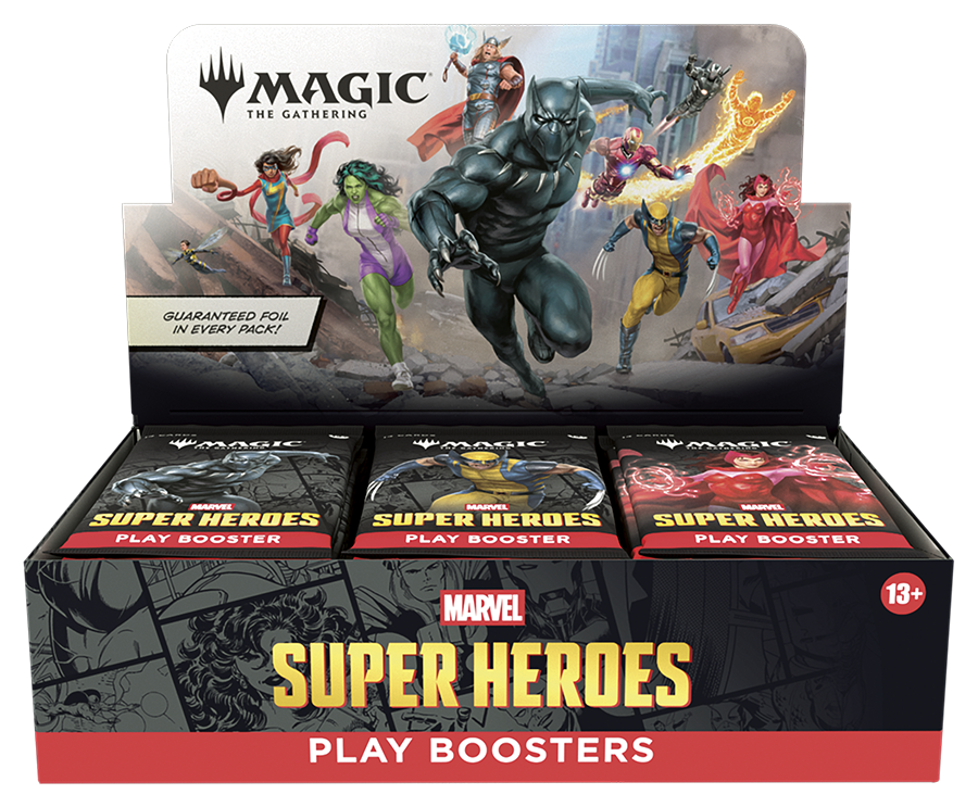 Image of Marvel Super Heroes - MTG - Play Booster Box (PRE-ORDER)