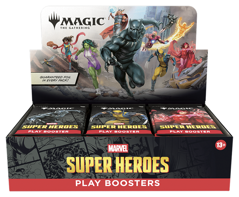 Marvel Super Heroes - MTG - Play Booster Box (PRE-ORDER)