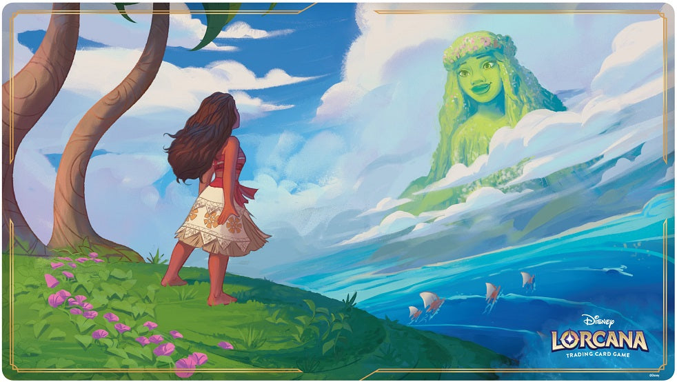 Image of Disney Lorcana Moana [Into The Inklands] Playmat