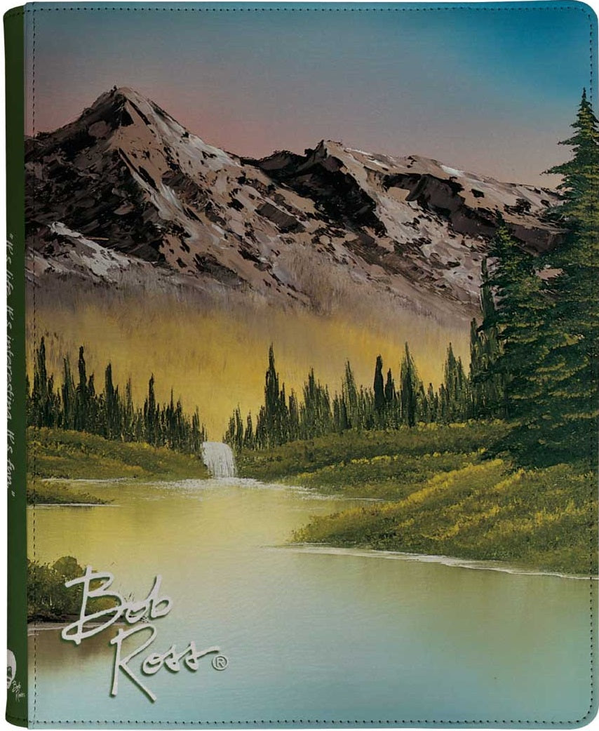 Image of UP ZIP BINDER PRO 9PKT BOB ROSS MOUNTAIN RETREAT