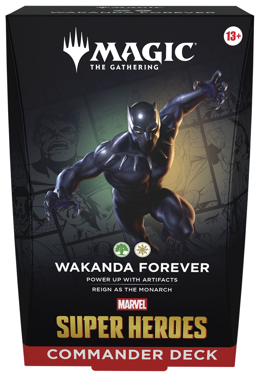 Image of Marvel Super Heroes - COMMANDER DECK - MTG - (PRE-ORDER)