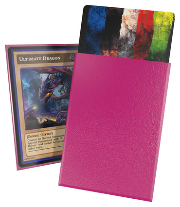 Pink Matte JAPANESE Size Card Sleeves - Ultimate Guard CORTEX [60 ct]