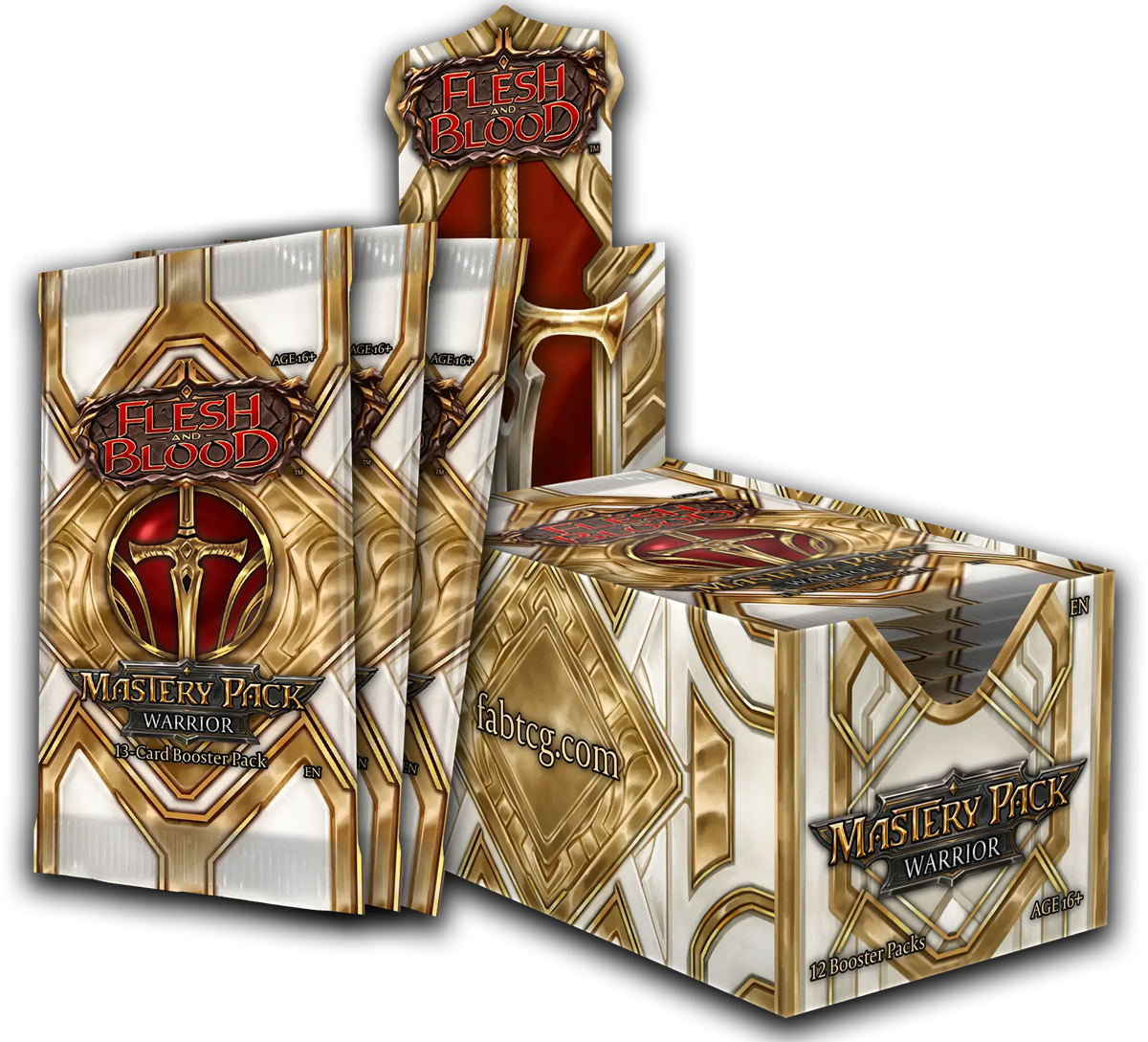 Image of Flesh and Blood: MASTERY PACK WARRIOR BOOSTER Booster Pack