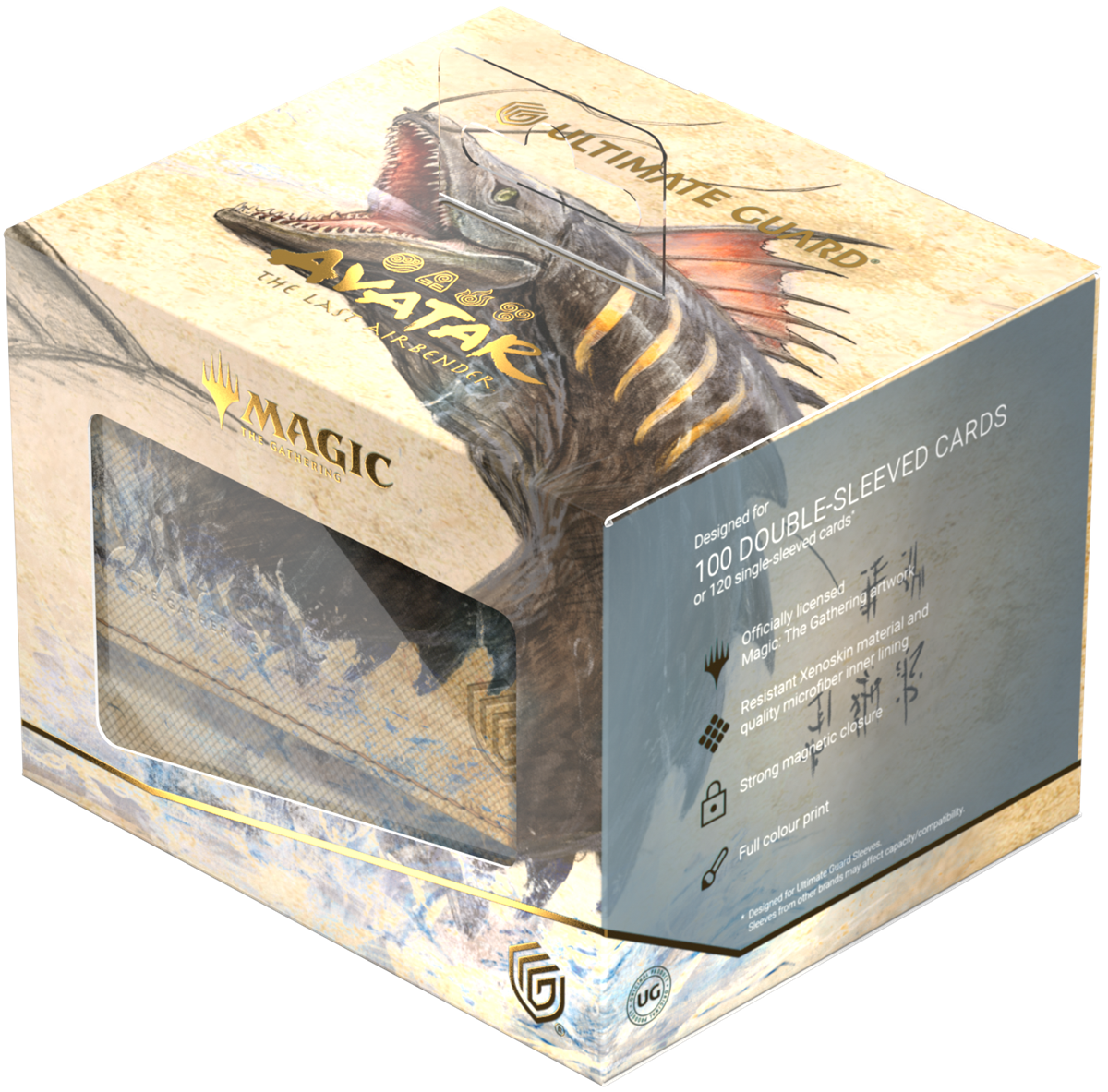Image of AVATAR: THE LAST AIRBENDER - ULIMATE GUARD DECK CASE SIDEWINDER 100+ XENOSKIN