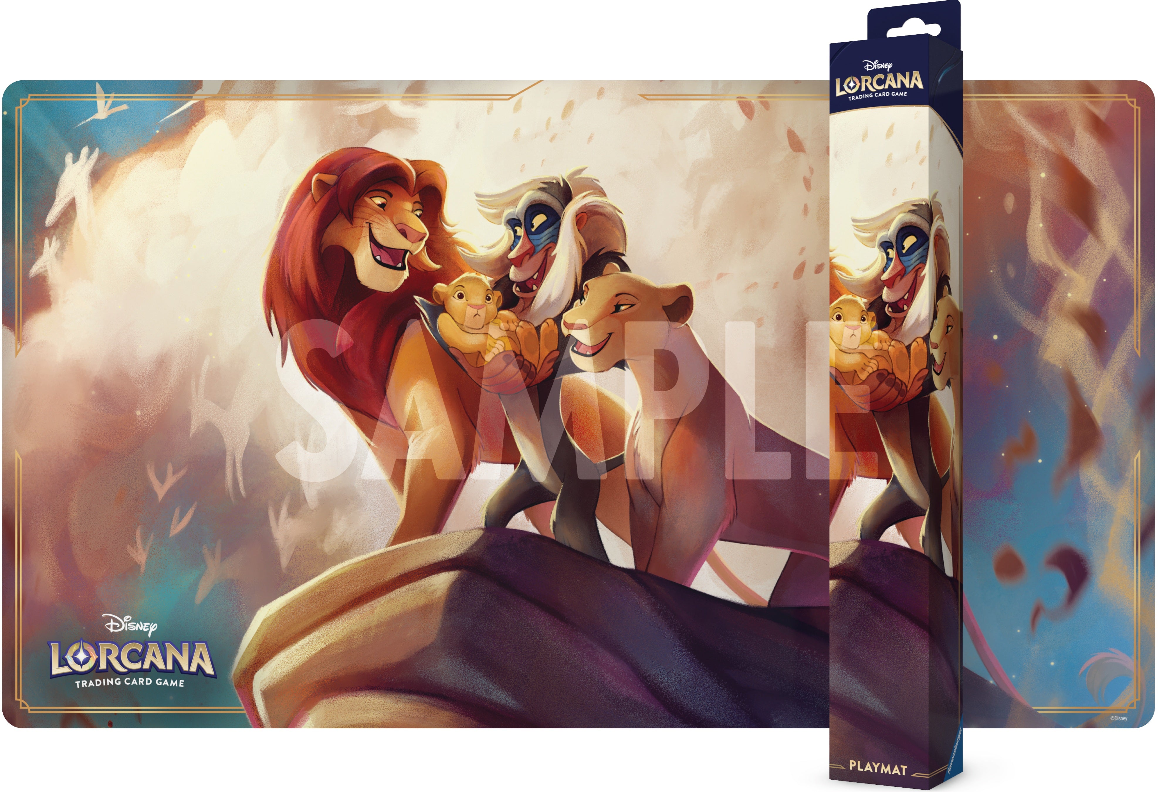 Image of Lorcana Playmat - Circle of Life - The Lion Kings